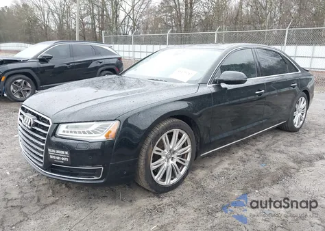 2016 Audi A8 L 3.0T z USA, uszkodzony, nr VIN WAU34AFD1GN010466